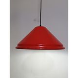 Riolight modern,vintage,retro mutfak,oda,cafe,oteller için kırrmızı 1xe27 metal sarkıt avize çap:33cm - Kırmızı