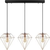 Riolight Prizma Gold Üçlü Masa Üstü Avize Taban Çapı: 60CM - 3