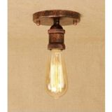 Riolight Retro Bakır Eskitme Tavan Armatürü - Amber