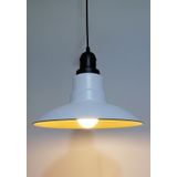 RİOLİGHT RETRO BEYAZ İÇİ GOLD TEKLİ METAL SARKIT ÇAP: 30CM