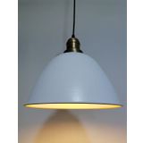 RİOLİGHT RETRO BEYAZ İÇİ GOLD TEKLİ METAL SARKIT ÇAP:28 CM