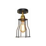 Riolight Retro Eskitme 1xe27 Duylu Kafes plofonyer avize armatur