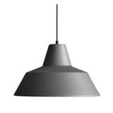 RİOLİGHT RETRO GRİ İÇİ BEYAZ TEKLİ METAL SARKIT ÇAP: 24CM