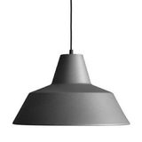RİOLİGHT RETRO GRİ İÇİ BEYAZ TEKLİ METAL SARKIT ÇAP: 34CM
