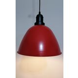 RİOLİGHT RETRO KIRMIZI İÇİ BEYAZ TEKLİ METAL SARKIT AVİZE ÇAPI: 28CM RIO000790