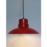 Riolight Retro Kırmızı İçi Gold Tekli Metal Sarkıt Çap:30cm