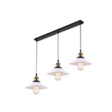RİOLİGHT Retro Masa Üstü Sıralı Metal Sarkıt Avize Taban Uzunluğu: 60cm RIO000746