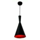 RİOLİGHT RETRO METAL SARKIT AVİZE SİYAH İÇİ KIRMIZI RIO000706