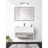RİOLİGHT RETRO MODERN 1 VİNTAGE SİYAH 2XE27 DUYLU AYNA ÜSTÜ DUVAR APLİK