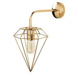 RİOLİGHT RETRO PRAMİT GOLD METAL APLİK RIO000558