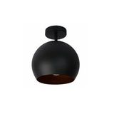RİOLİGHT RETRO RUSTİK ODA,HOL,CAFE İÇİN TEKLİ METAL PLOFONYER AVİZE ŞAPKA ÇAPI:20CM