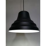 RİOLİGHT RETRO SİYAH İÇİ BEYAZ TEKLİ METAL SARKIT ÇAP: 27CM