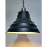 RİOLİGHT RETRO SİYAH İÇİ GOLD TEKLİ METAL SARKIT ÇAP: 27CM