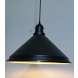 Riolight Retro Siyah İçi Gold Tekli Metal Sarkıt Çap 33cm