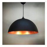 RİOLİGHT RETRO SİYAH TEKLİ METAL SARKIT AVİZE ŞAPKA ÇAPI:40CM