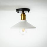 RİOLİGHT Retro Tekli Metal Plofonyer Avize Şapka Çap: 22cm RIO0001058