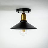 RİOLİGHT RETRO TEKLİ METAL PLOFONYER AVİZE ŞAPKA ÇAPI: 22CM RIO0001055