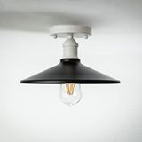 RİOLİGHT RETRO TEKLİ METAL PLOFONYER AVİZE ŞAPKA ÇAPI: 28CM RIO0001061