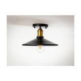 Riolight Retro Tekli Metal Plofonyer Avize Şapka Çapı: 28CM RIO0001063 - Çok Renkli