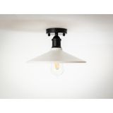 RİOLİGHT RETRO TEKLİ METAL PLOFONYER AVİZE ŞAPKA ÇAPI: 28CM
