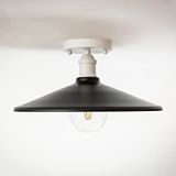 RİOLİGHT RETRO TEKLİ METAL PLOFONYER AVİZE ŞAPKA ÇAPI: 38CM RIO0001070