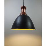 Riolight Retro Tekli Metal Sarkıt Avize - Bronz - Siyah - 1