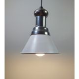 Riolight Retro Tekli Metal Sarkıt Avize Şapka Çapı: 18CM - Beyaz