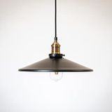 RİOLİGHT RETRO TEKLİ METAL SARKIT AVİZE ŞAPKA ÇAPI: 38CM RIO0001086