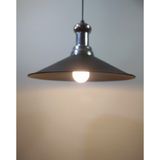 Riolight Retro Tekli Metal Sarkıt Avize Şapka Çapı: 40CM - Siyah - 1