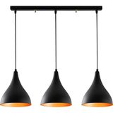 Riolight Retro Üçlü Masa Üstü Sarkıt Avize Taban Uzunluğu: 60CM