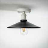 RİOLİGHT RETRO15,RUSTİK MUTFAK,ODA,KOLİDOR İÇİN TEKLİ METAL SARKIT PLOFONYER AVİZE ÇAP:28CM
