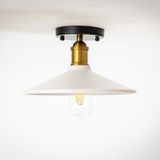 RİOLİGHT RETRO16,RUSTİK MUTFAK,ODA,KOLİDOR İÇİN TEKLİ METAL SARKIT PLOFONYER AVİZE ÇAP:28CM