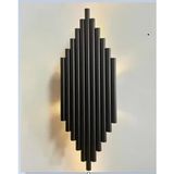 RİOLİGHT RETRO1,RUSTİK,VİNTAGE SİYAH METAL DUVAR APLİK