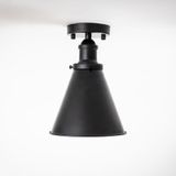 RİOLİGHT RETRO3,RUSTİK,VİNTAGE HOL,MUTFAK,ODA,CAFE İÇİN 1XE27 DUYLU TEKLİ METAL PLOFONYER AVİZE