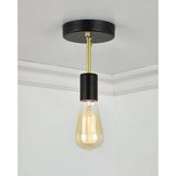 RİOLİGHT RETRO,MODERN,VİNTAGE 1XE27 METAL PLOFONYER AVİZE GÖRSELDEKİ AMPÜL FİYATA DAHİL DEĞİLDİR.