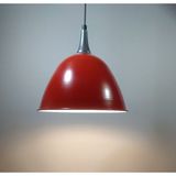Riolight retro,modern,vintage mutfak,oda,otel,cafeler için kırmızı metal sarkıt avize çap:28cm