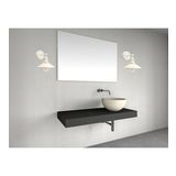 RİOLİGHT RETRO,RUSTİK 2,VİNTAGE BEYAZ 1XE27 DUYLU METAL DUVAR APLİK ŞAPKA ÇAPI:23CM
