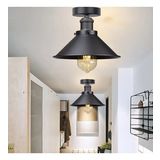 RİOLİGHT RETRO,RUSTİK,VİNTAGE 1XE27 DUYLU METAL TEKLİ PLOFONYER AVİZE ÇAP:23CM 1ADET FİYATIDIR