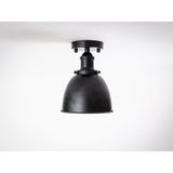 Riolight Retro,rustik,vintage 1xe27 duylu siyah Tekli Metal Plofonyer avize