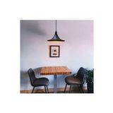 RİOLİGHT RETRO,RUSTİK,VİNTAGE ODALAR CAFELER İÇİN SİYAH TEKLİ METAL SARKIT AVİZE