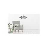 RİOLİGHT RETRO,RUSTİK,VİNTAGE SİYAH GÖVDE GRİ BAŞLIK 3XE27 DUYLU METAL SARKIT AVİZE