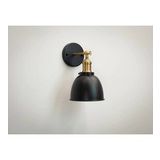 RİOLİGHT RETRO,VİNTAGE 1,RUSTİK ESKİTME MAFSAL,TİJ SİYAH BAŞLIK 1XE27 DUYLU TEKLİ METAL DUVAR APLİK
