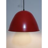 Riolight retro,vintage,modern oda,mutfak,cafe,odalar için kırmızı 1xe27 metal sarkıt avize çap:28cm