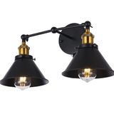 Riolight RIO0001019 Retro Hareketli Başlık Rustik Metal Aplik