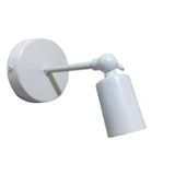 Riolight RIO000142 Mafsallı Beyaz Metal Aplik