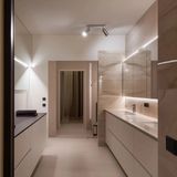 Riolight Rıolight Modern1 Krom1 Mafsallı Hareketli Başlık 2XGU10 Duylu LED Spot Avize(Ampül Dahil)