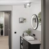 Riolight Rıolight Modern1 Krom1 Mafsallı Hareketli Başlık 4XGU10 Duylu LED Spot Avize(Ampül Dahil)