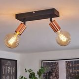 Riolight Riolıght Modern2 Siyah1 2XE27 Duylu Mafsallı Hareketli2 Başlık(Glop Ampul Hariç) Metal Spot Avize