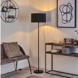 RİOLİGHT RUSTİK,VİNTAGE,RETRO4 SİYAH METAL GÖVDE SİYAH KUMAŞ BAŞLIK 1XE27 LAMBADER KÖŞE LAMBASI