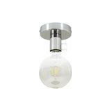 Riolight Tekli Metal Tavan Armatürü - Krom - 1